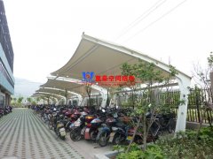 自行車棚用什么材料做較好？為什么膜結構車棚是自行車棚的最佳選擇？